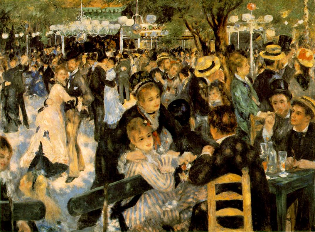 Hakan Yaman - galeri - Güz Kokulu Günahlar - Renoirın Le Mouline de la Galette Balsou tablosu